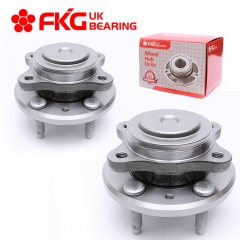 FKG 512299 (FWD Only) Rear Wheel Bearing Hub Assembly fit for 05-07 Ford Five Hunderd Freestyle, 08-09 Ford Taurus (X), 05-07 Mercury Montego, 08-09 Mercury Sable, 5 Lugs Set of 2