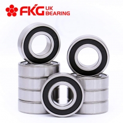 FKG 6003-2RS 17x35x10mm Double Rubber Seal Deep Groove Ball Bearing 10Pcs