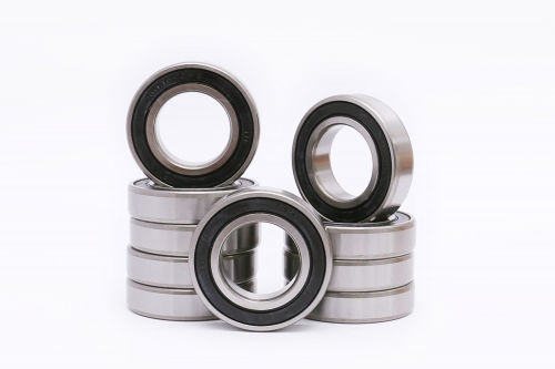 FKG 6803-2RS 17x26x5mm Deep Groove Ball Bearing Double Rubber Seal Bearings Pre-Lubricated 10 Pcs
