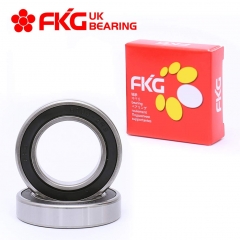 FKG 6009-2RS 45x75x16mm Deep Groove Ball Bearing Double Rubber Seal Bearings Pre-Lubricated 2 Pcs