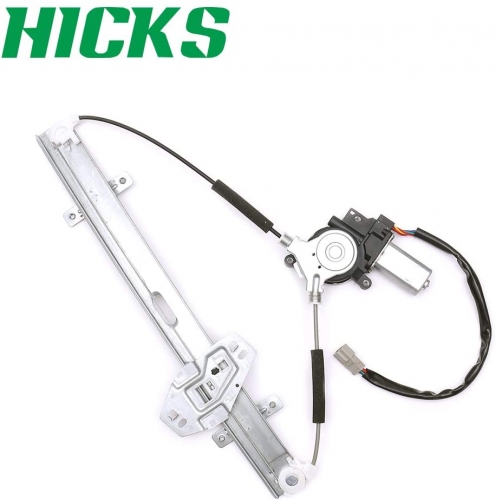 HICKS 741-766 Front Driver Side Power Window Regulator with Motor Assembly Replaces 72250S84A02 11A175 212-0001 47-1567 660062 660062G Fit For 1998-2002 Honda Accord