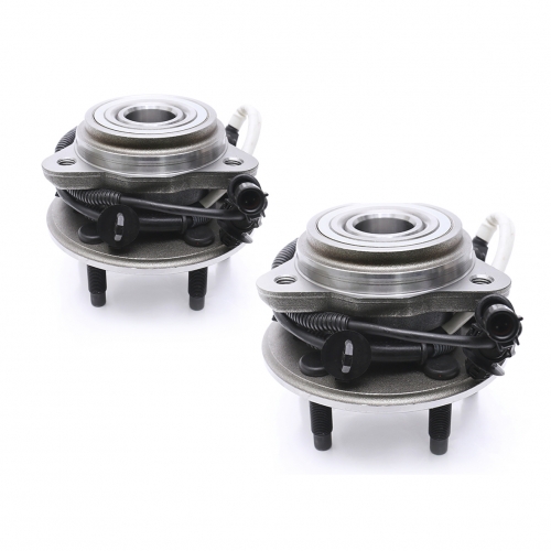 FKG 515003 (FITS 4WD / AWD / 4x4 MODELS ONLY) Front Wheel Bearing Hub Assembly for 1995 - 2001 Ford Explorer, 5 Lugs W/ABS Set of 2